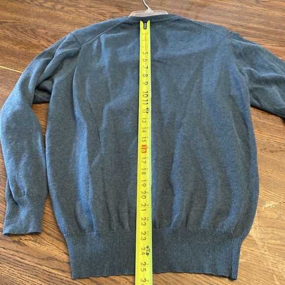 Geoffrey Beene Men’s Sweater Size Medium Cotton/Cashmere Lightweight Pullover - Picture 10 of 11